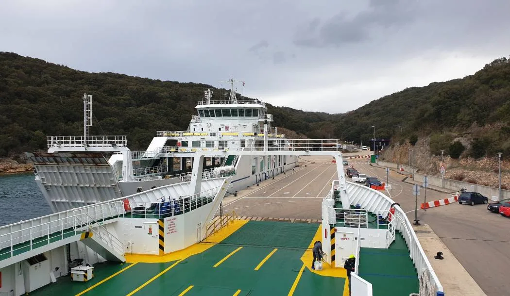 Valbiska Ferry Port, isola di Krk